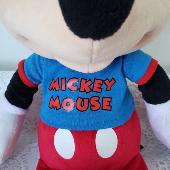 💕 2/$15  Disney 2015 Mickey Mouse Plush 20" Stuffed Toy - Picture 6 of 8